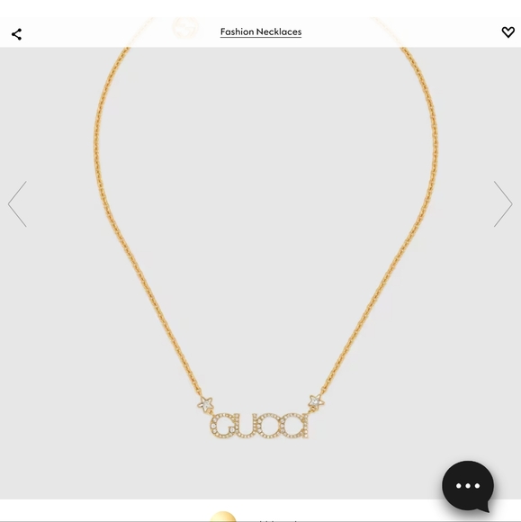 Authentic Gucci Logo Necklace Charm - Picture 2 of 11